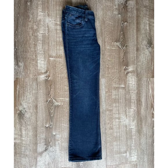 Wrangler Women's Jeans Dark Blue Size 5/6x30 Short Q-Baby - Only Worn Once - Picture 4 of 8